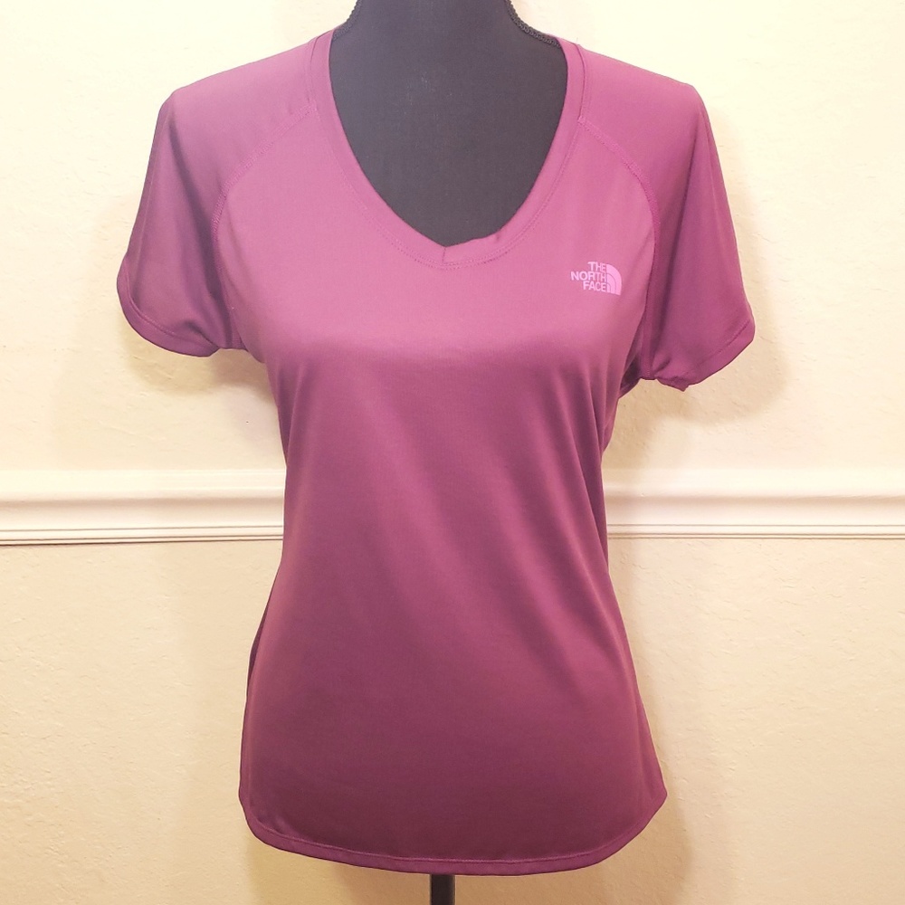 NWOT North Face Purple Flash Dry Top